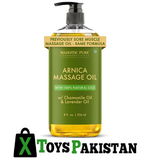 Majestic Pure Arnica Sore Muscle Massage Oil