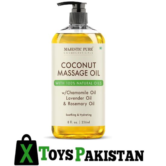 Majestic Pure Coconut Massage Oil 236ml