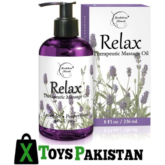 Relax Therapeutic Body Massage Oil 236ml